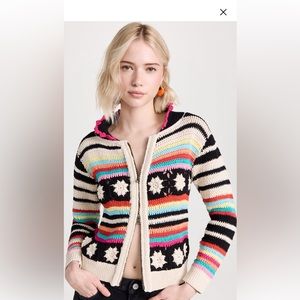 tach clothing sweater lenu crochet cardigan